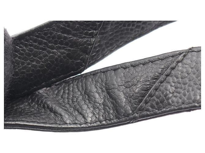 Borsa Tote Chanel in pelle di vitello nera Nero - vista 8