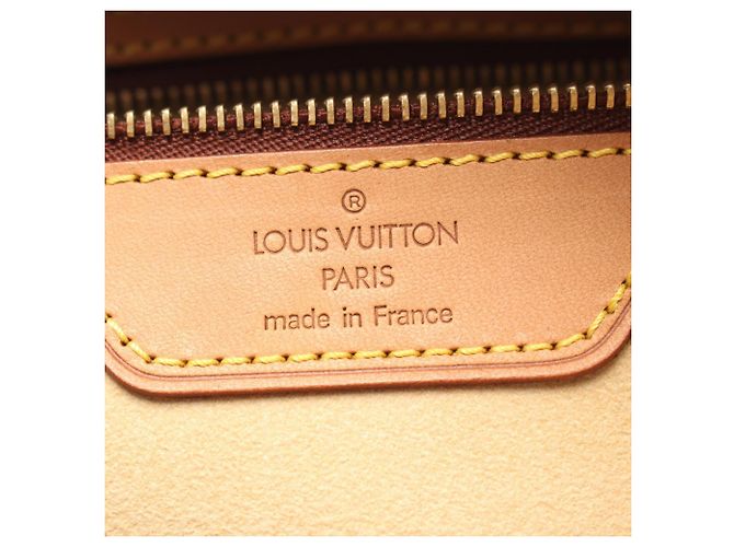 Borsa a Spalla Louis Vuitton Cite GM Marrone - vista 4