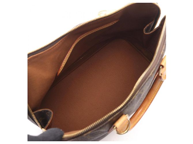 Borsa Louis Vuitton Alma PM Monogram Marrone Monogramma - vista 3