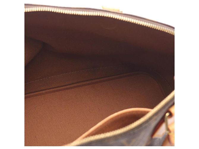 Borsa Louis Vuitton Alma PM Monogram Marrone Monogramma - vista 9