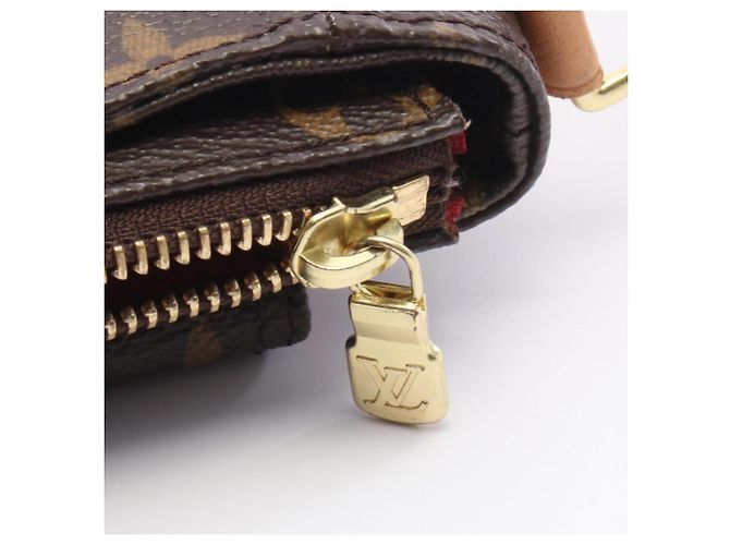 Borsa a Spalla Louis Vuitton Vivacite PM Marrone Monogramma - vista 8