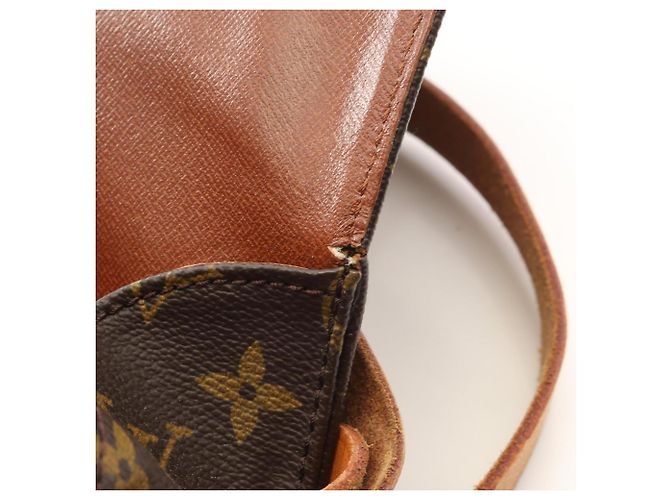 Borsa a Spalla Louis Vuitton Cartouchiere MM Marrone - vista 12