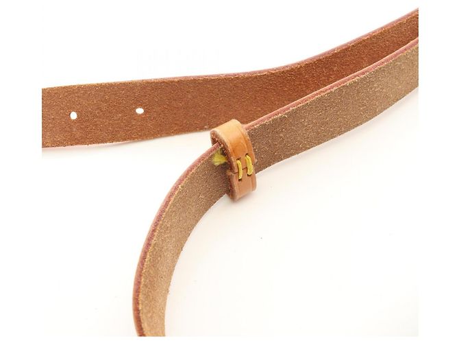 Borsa a Spalla Louis Vuitton Cartouchiere MM Marrone - vista 7