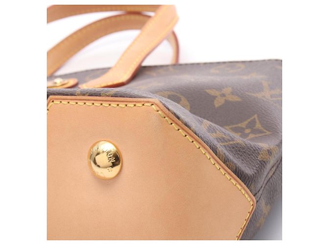 Borsa Louis Vuitton Wilshire PM Marrone Monogramma - vista 7