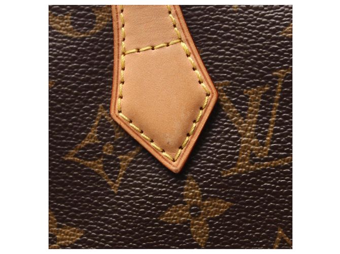 Borsa Louis Vuitton Wilshire PM Marrone Monogramma - vista 8