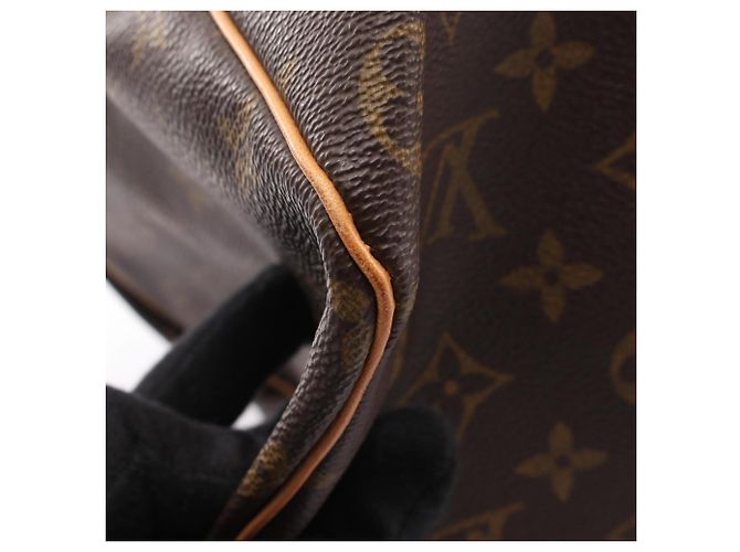 Borsa Boston Louis Vuitton Keepall 50 Marrone - vista 12