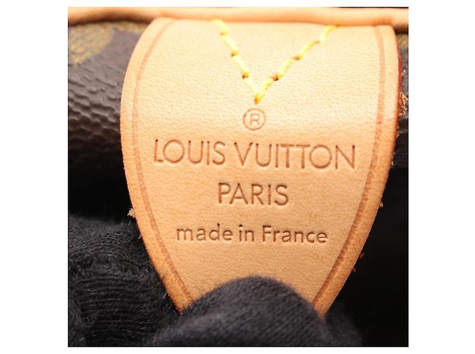 Borsa Boston Louis Vuitton Keepall 50 Marrone - vista 4