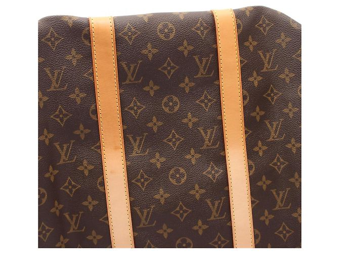 Borsa Boston Louis Vuitton Keepall 50 Marrone - vista 7