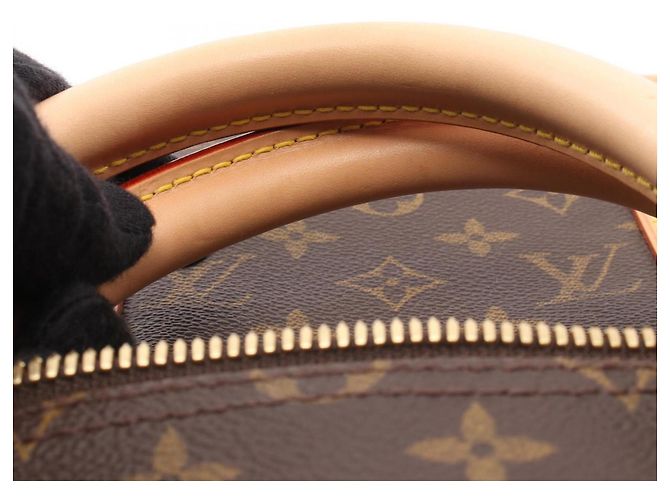 Borsa Boston Louis Vuitton Keepall 50 Marrone - vista 9