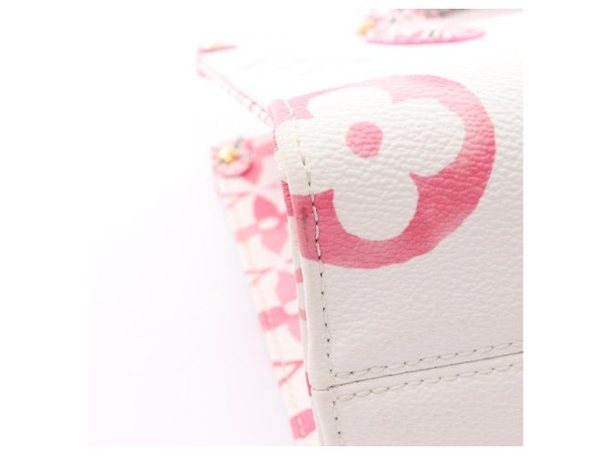 Borsa Louis Vuitton OnTheGo PM Bianco - vista 6