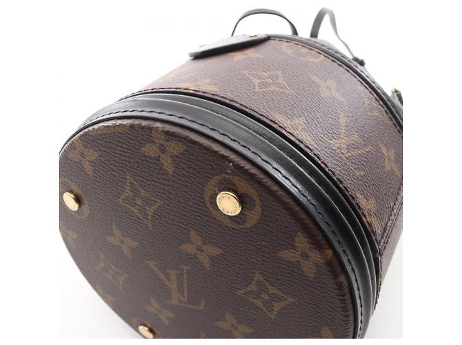 Borsa 2-Way Canoe Monogram Louis Vuitton Marrone Nero - vista 5