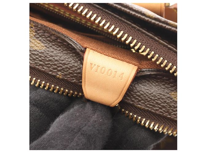 Louis Vuitton Cabas Piano Monogram Schultertasche Braun - Ansicht 5