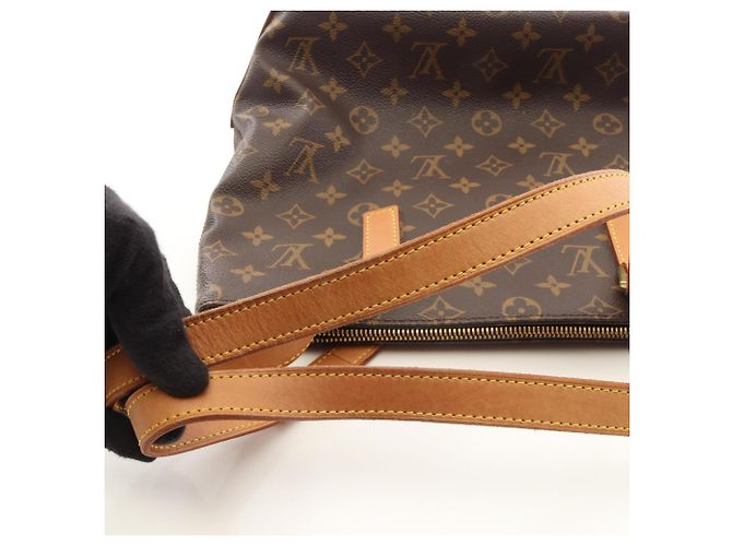 Louis Vuitton Cabas Piano Monogram Schultertasche Braun - Ansicht 9