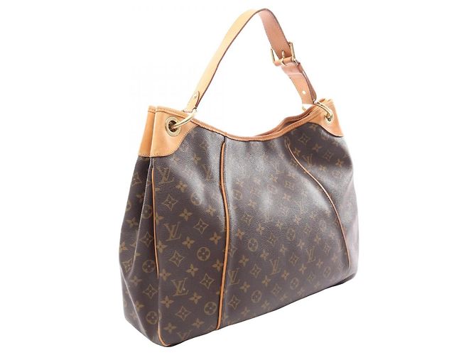 Borsa a tracolla Louis Vuitton Galliera GM Monogram Marrone - vista 2