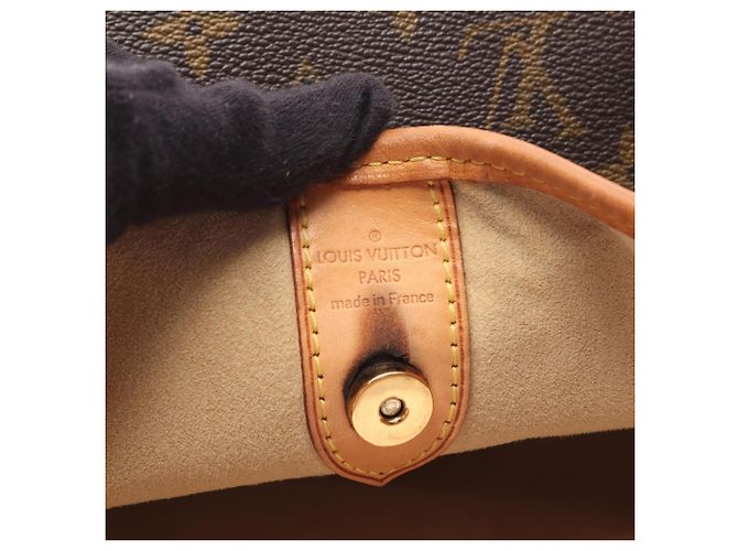 Borsa a tracolla Louis Vuitton Galliera GM Monogram Marrone - vista 4