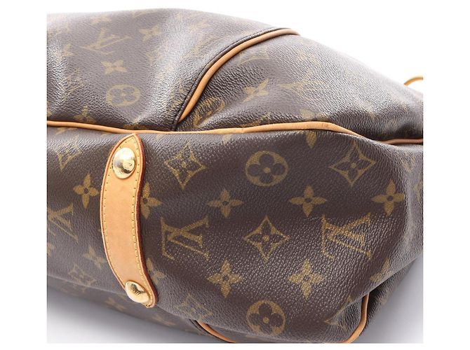 Borsa a tracolla Louis Vuitton Galliera GM Monogram Marrone - vista 9