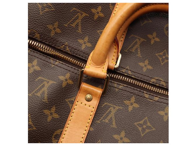 Borsa Boston Louis Vuitton Keepall 50 Marrone - vista 10
