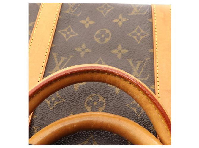 Borsa Boston Louis Vuitton Keepall 50 Marrone - vista 11