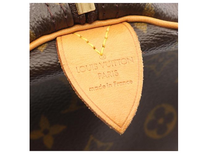 Borsa Boston Louis Vuitton Keepall 50 Marrone - vista 4