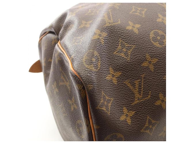 Borsa Boston Louis Vuitton Keepall 50 Marrone - vista 6