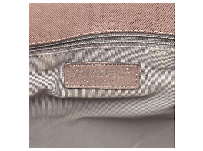 Borsa Tote Chanel Coco Mark Rosa - vista 4