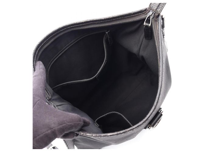 Gucci GG Pattern Abbey Schultertasche Schwarz - Ansicht 3