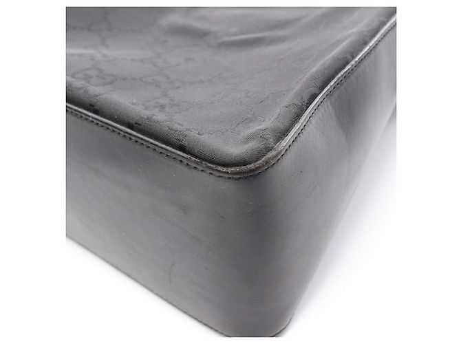 Gucci GG Pattern Schultertasche Schwarz - Ansicht 10