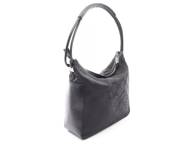 Gucci GG Pattern Schultertasche Schwarz - Ansicht 2