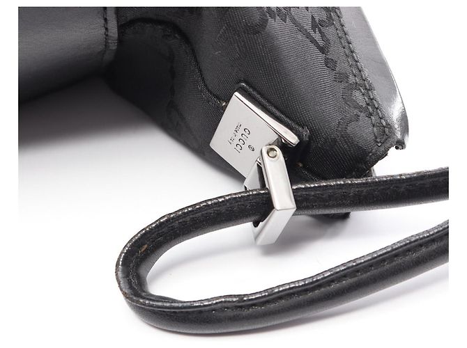 Gucci GG Pattern Schultertasche Schwarz - Ansicht 6