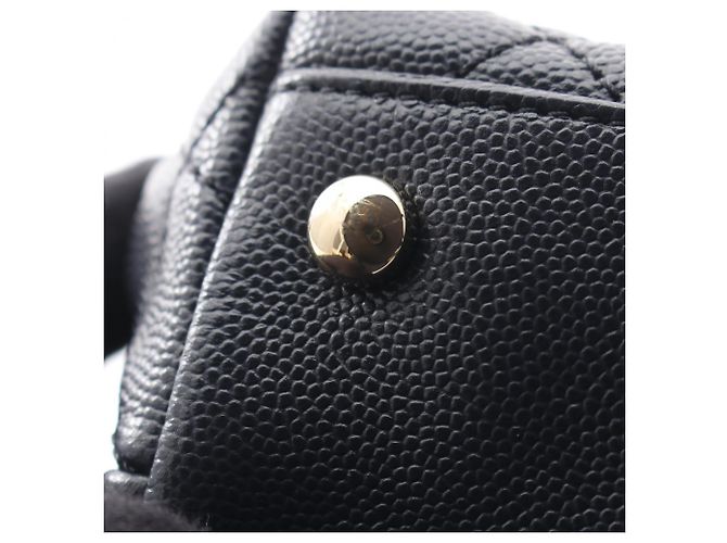 Borsa Chanel Coco Handle 29 Top Flap Blu navy - vista 8