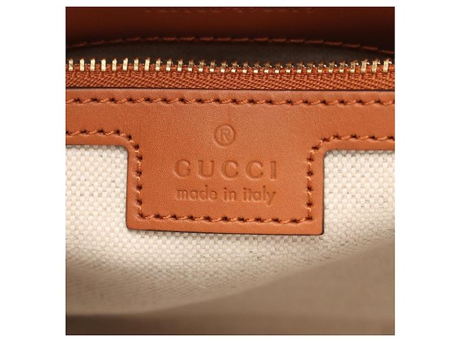 Borsa Tote Mini 2-Way Interlocking G Gucci Marrone Bianco Multicolore - vista 4