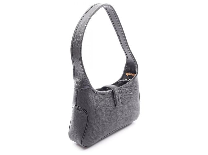 Borsa a mano in pelle nera Salvatore Ferragamo Nero - vista 2