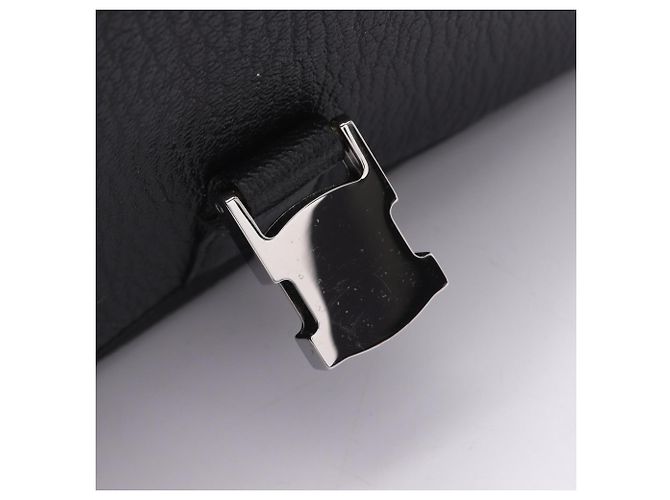 Borsa a mano in pelle nera Salvatore Ferragamo Nero - vista 5