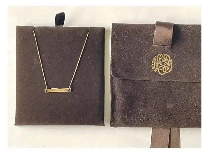 Ginette NY Collana Baguette on Chain in oro giallo 18K D'oro - vista 10