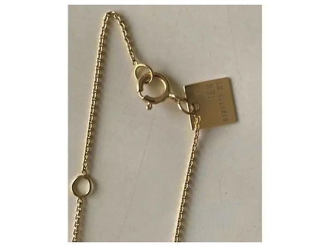 Ginette NY Collana Baguette on Chain in oro giallo 18K D'oro - vista 11