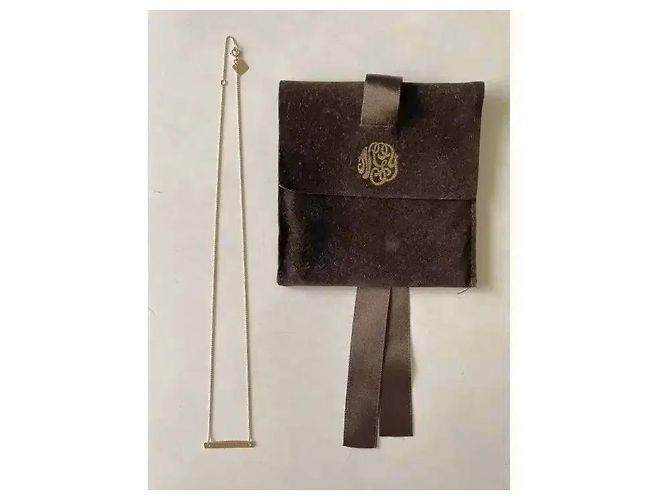 Ginette NY Collana Baguette on Chain in oro giallo 18K D'oro - vista 12