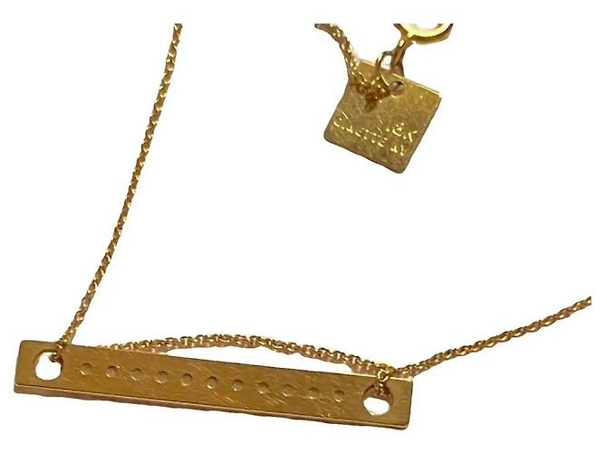 Ginette NY Collana Baguette on Chain in oro giallo 18K D'oro - vista 6
