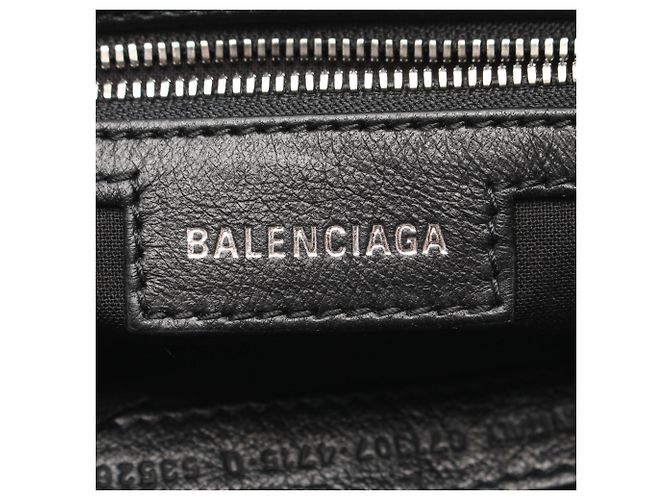 Balenciaga LE CAGOLE Borsa a tracolla con strass Blu - vista 4