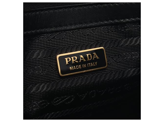 Borsa 2WAY Prada Saffiano Lux Nero - vista 4