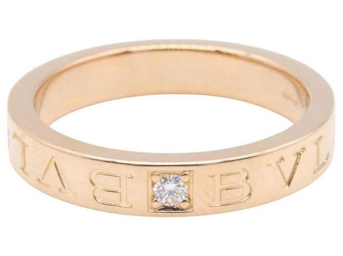 Bulgari Anello Bvlgari B-zero1 in oro rosa 18K D'oro - vista 2