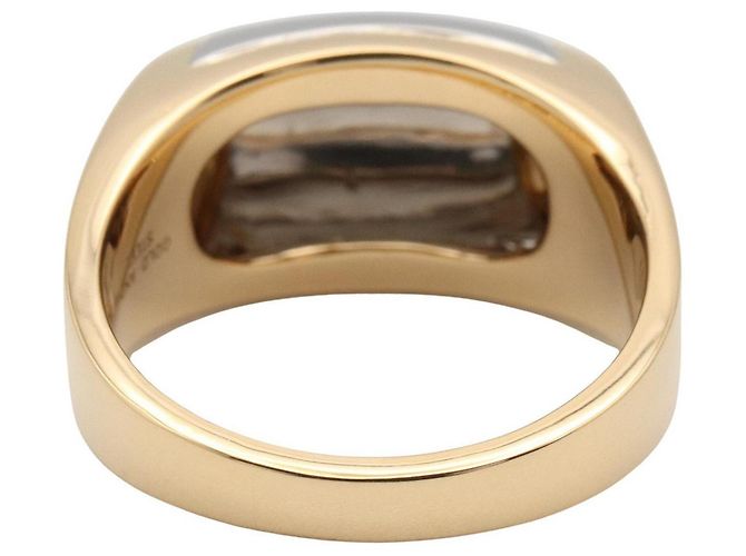 Bulgari Bvlgari Tronchetto Ring Silber Golden - Ansicht 3