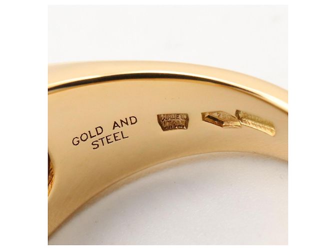 Bulgari Bvlgari Tronchetto Ring Silber Golden - Ansicht 5