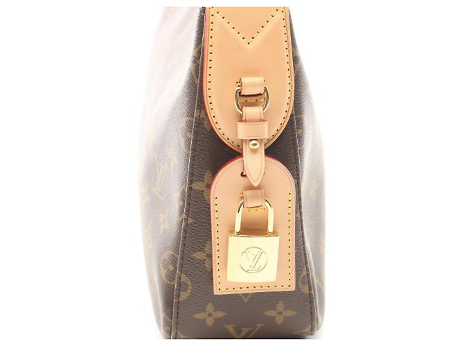 Borsa a Spalla Louis Vuitton Slouchy PM Monogram Marrone Monogramma - vista 5