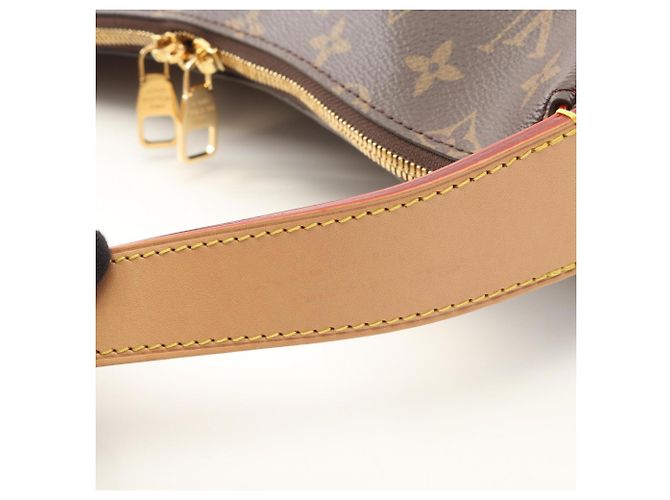 Borsa a Spalla Louis Vuitton Slouchy PM Monogram Marrone Monogramma - vista 7