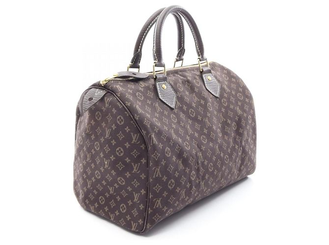 Borsa Louis Vuitton Speedy 30 Monogram Mini Marrone Damier ebene - vista 2