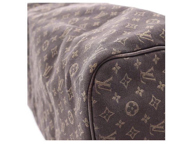 Borsa Louis Vuitton Speedy 30 Monogram Mini Marrone Damier ebene - vista 7