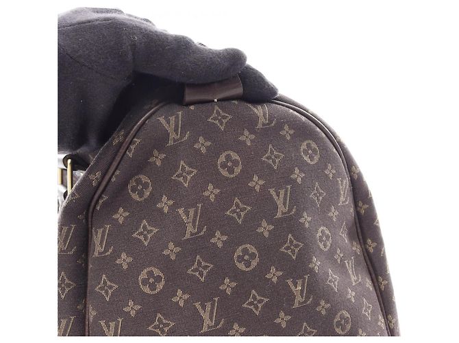 Borsa Louis Vuitton Speedy 30 Monogram Mini Marrone Damier ebene - vista 9