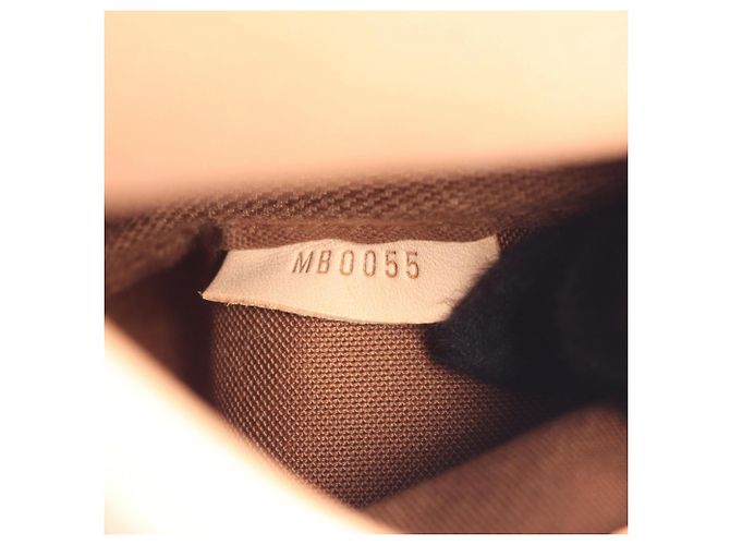 Borsa a tracolla Louis Vuitton Saumur 30 Monogram Marrone Monogramma - vista 6