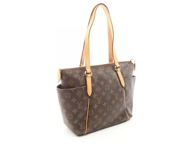 Borsa Tote Louis Vuitton Totally PM Monogram Marrone Monogramma - vista 2