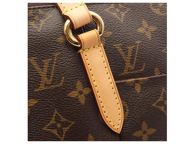 Borsa Tote Louis Vuitton Totally PM Monogram Marrone Monogramma - vista 7